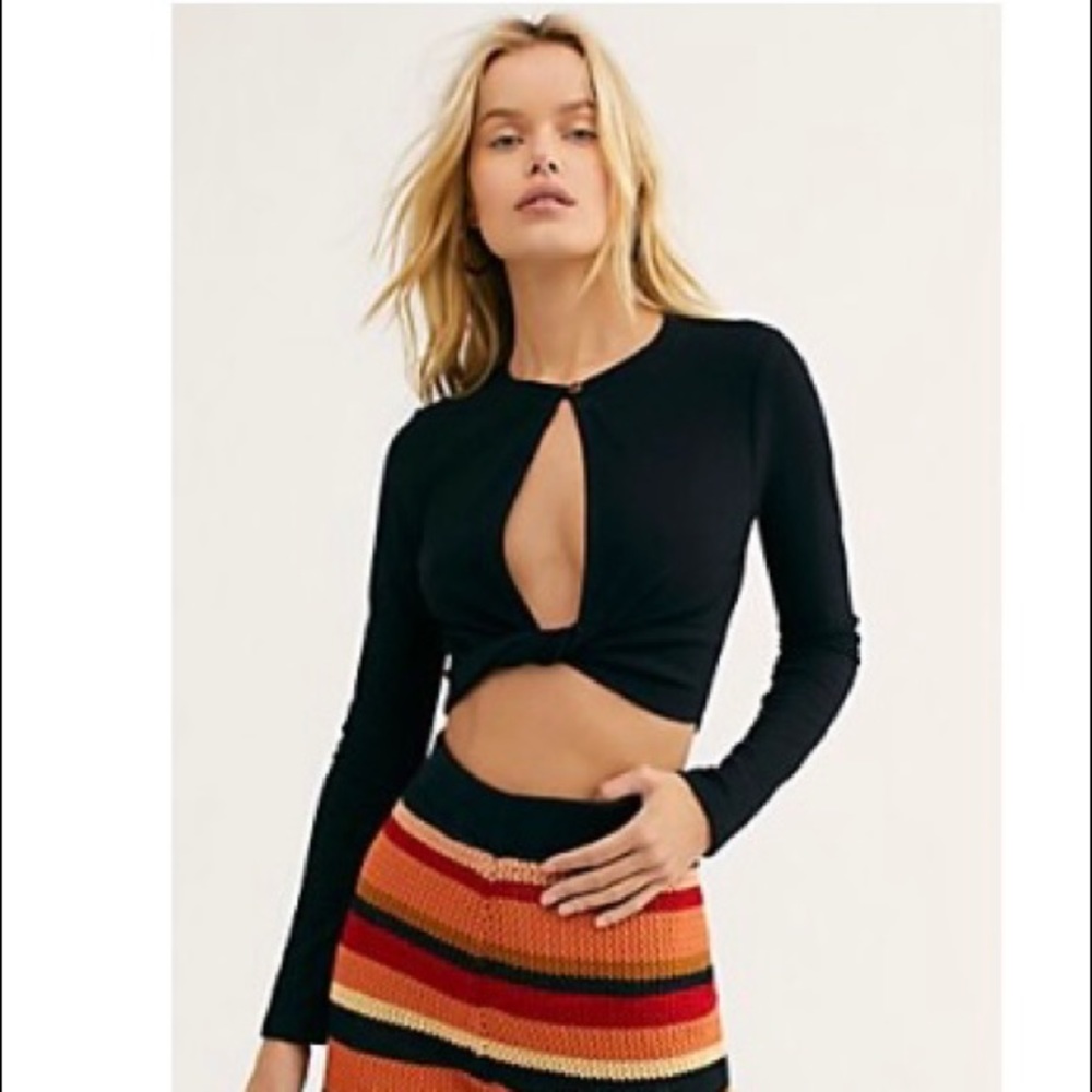 Free People Cozumel Long Sleeve Top